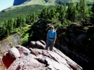 PICTURES/Swiftcurrent Pass Trail/t_George Over Red Rock Falls3.jpg